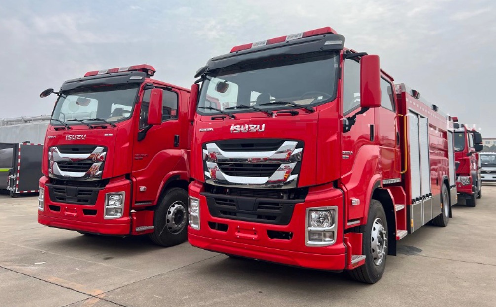 Xe chữa cháy Isuzu FVR-E6